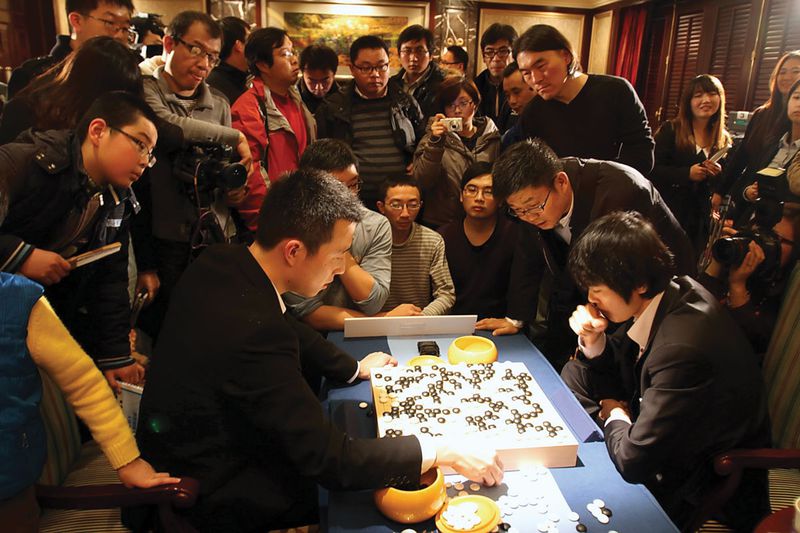 gu li vs lee sedol at the samsung insurance world masters baud tournament in 2012